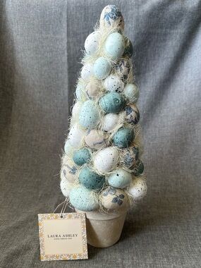 Laura Ashley Easter Egg Potted Tree 15”